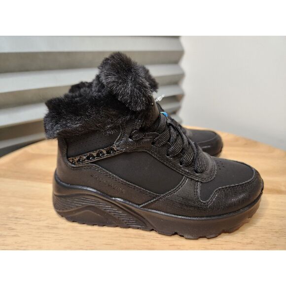 Skechers Street Uno Lite Girls Shoes – Size 11, Comfurt Collar & Memory Foam - Picture 3 of 10